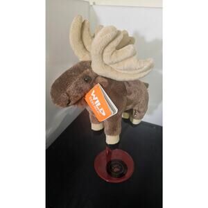 Wild Republic Cuddlekins Moose Stuffed Animal T1